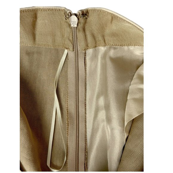 La Ligne Women's Size 10 Lizzie Side Viscose Linen Silk Pant Khaki NWT - Picture 6 of 9